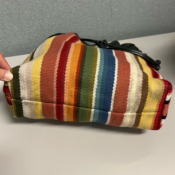 Mama Ashu Wool and Leather Bucket Bag - Picture 9 of 11